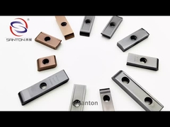 K15 ince taneler WC ekler İşleme Soğutulmuş dökme demir 91.5HRA Karbid freze ekleri