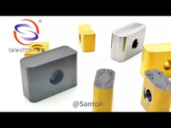 dökme ve dövme çelik çip kırıcılar volfram karbid 90.4 HRA ISO14001 ekler