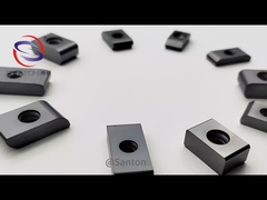 Ağır freze karbid freze eklemleri Finishing ANSI C6 Custom Carbide eklemleri