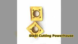 Çelik Kaplama İçin CrTiAIN Karbür Uçlar