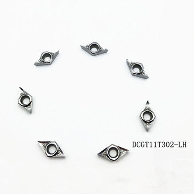 satın al Kırmızı Sertlik DCGT11T304 Alüminyum 92 HRA için Tungsten Karbid Eklemeleri online manufacture