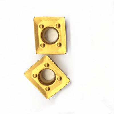 CrTiAIN kaplama freze kesicisi karbid eklemeleri alüminyum için volfram karbid kesme aracı